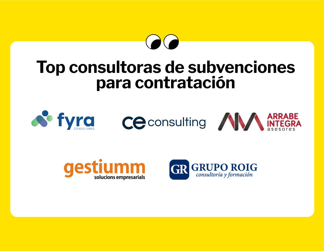 consultoras en subvenciones para contratacion